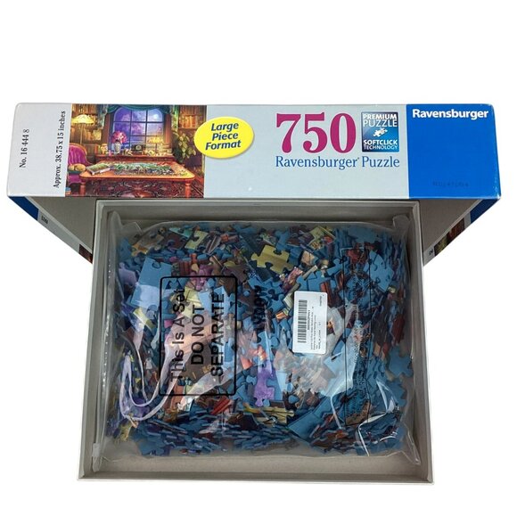 Ravensburger “Puzzlers Place” 750-Piece Premium Jigsaw Puzzle Made In Germany - Picture 9 of 9